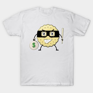 Biscuit Bandit - Funny Character Illustration T-Shirt